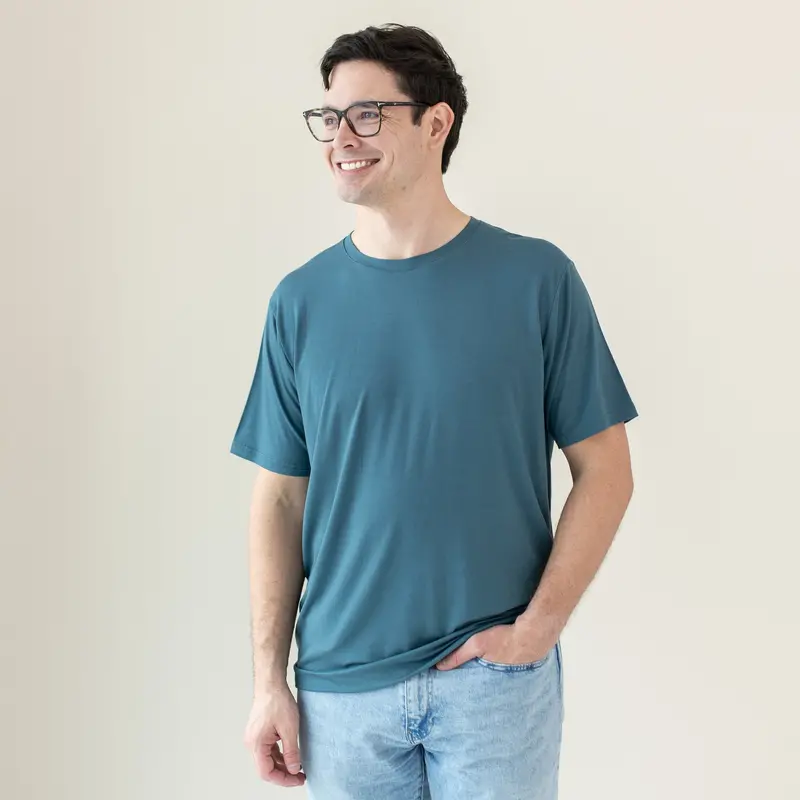 Men's Crew Neck Tee In Atlantic 2
