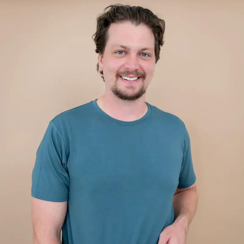 Men's Crew Neck Tee In Atlantic 4