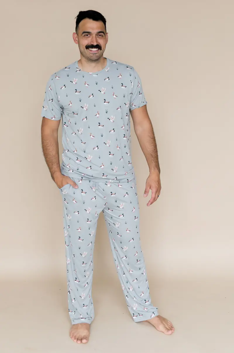 Men's Crew Neck Tee In Mallard Duck 2