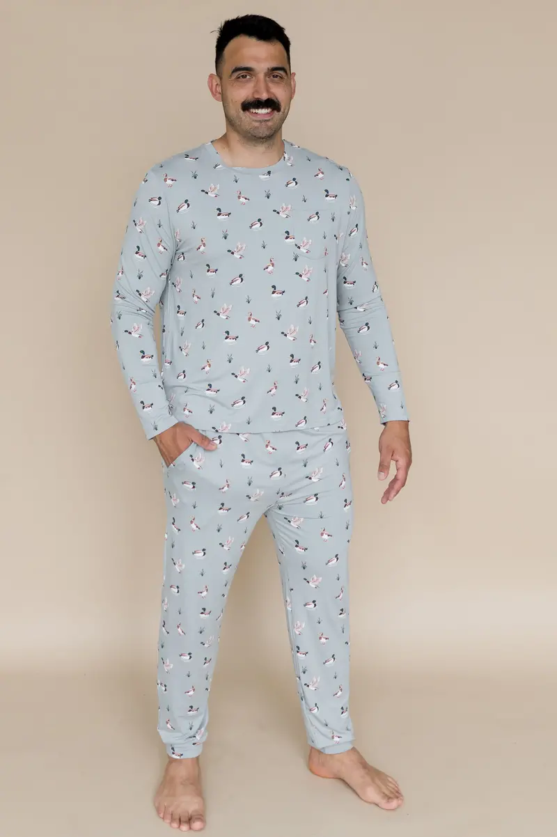 Men's Jogger Set In Mallard Duck 1