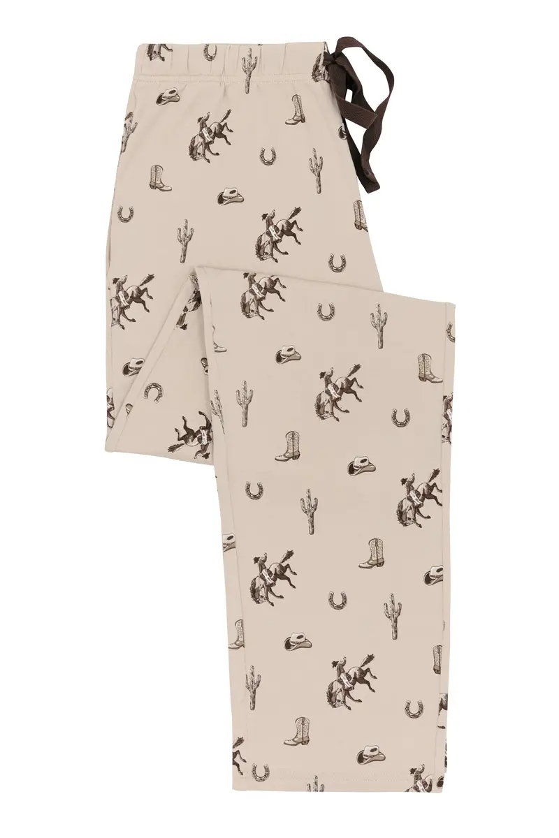 Men's Lounge Pants In Classic Cowboy 1