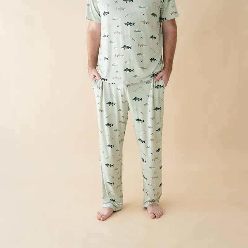 Men's Lounge Pants In Fishing 1