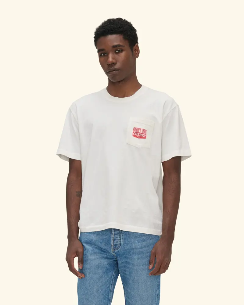 Meyers Manx Pocket Tee (Vintage White) 4