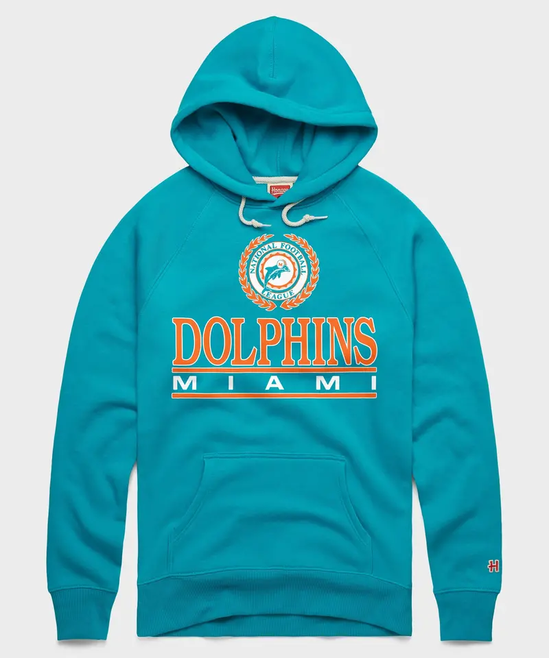 Miami Dolphins Crest Hoodie 1