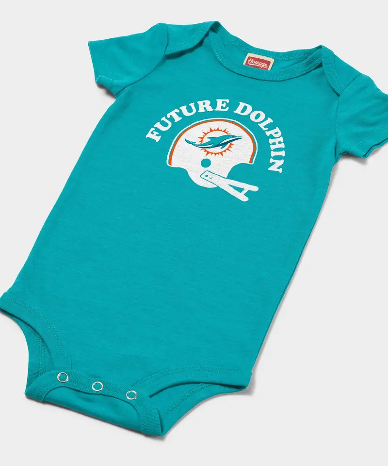Miami Dolphins Future Dolphin Baby One Piece 2