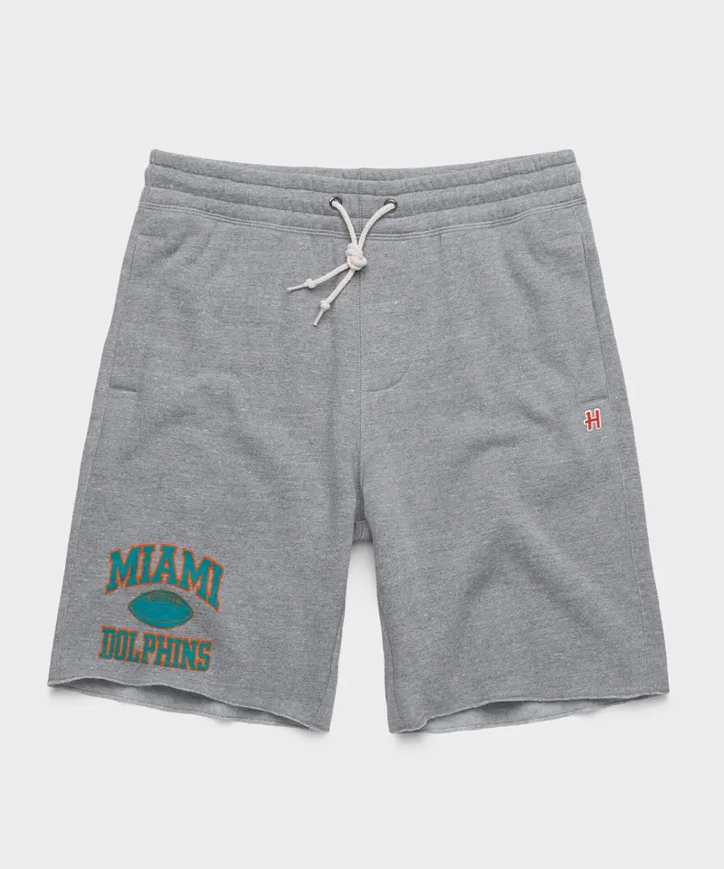 Miami Dolphins Gridiron Sweat Shorts 1