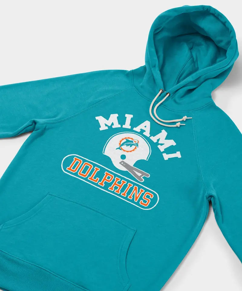 Miami Dolphins Throwback Helmet Hoodie 2