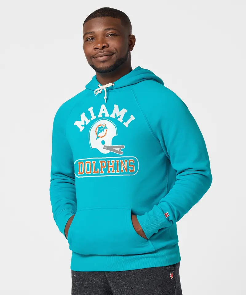 Miami Dolphins Throwback Helmet Hoodie 3