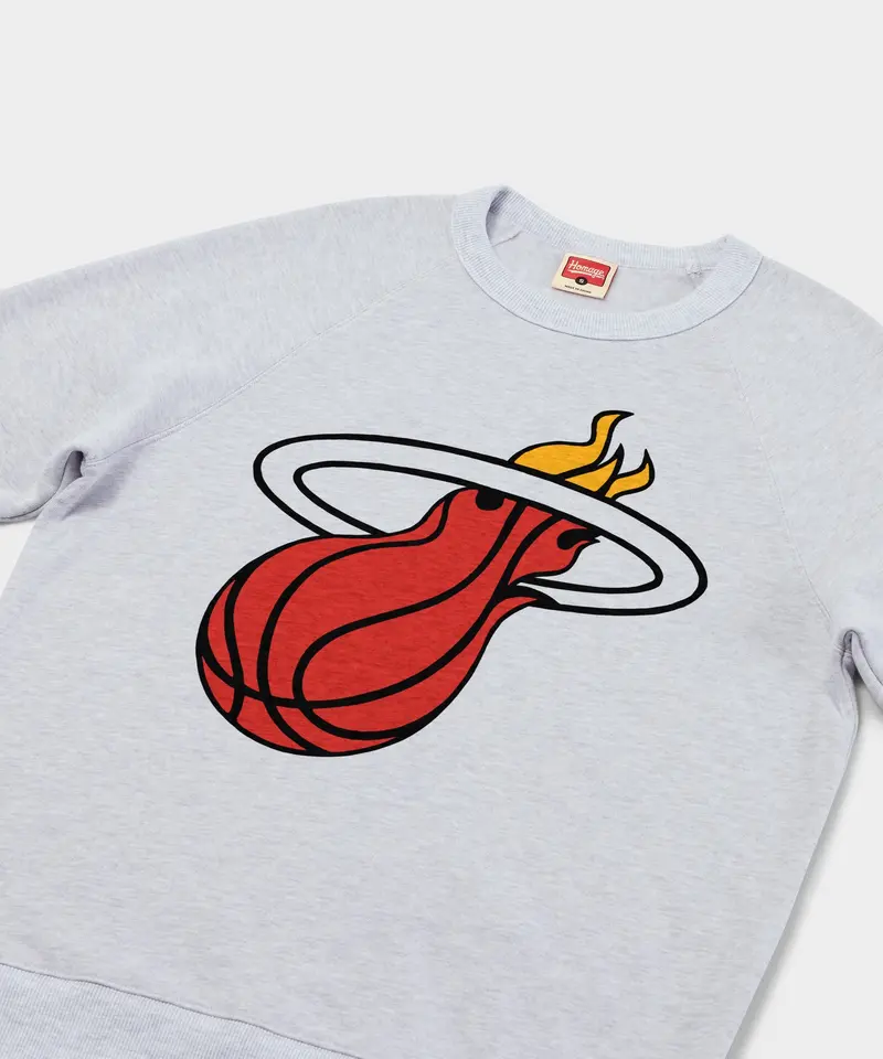 Miami Heat Logo Crewneck 2