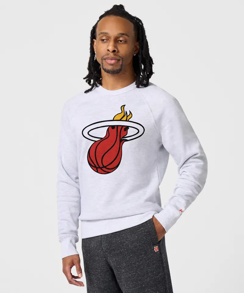 Miami Heat Logo Crewneck 3