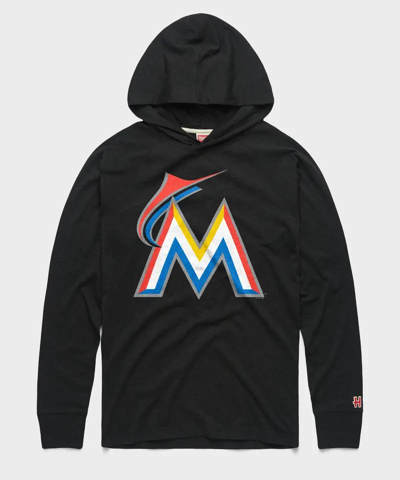Miami Marlins '17 Lightweight Hoodie 1