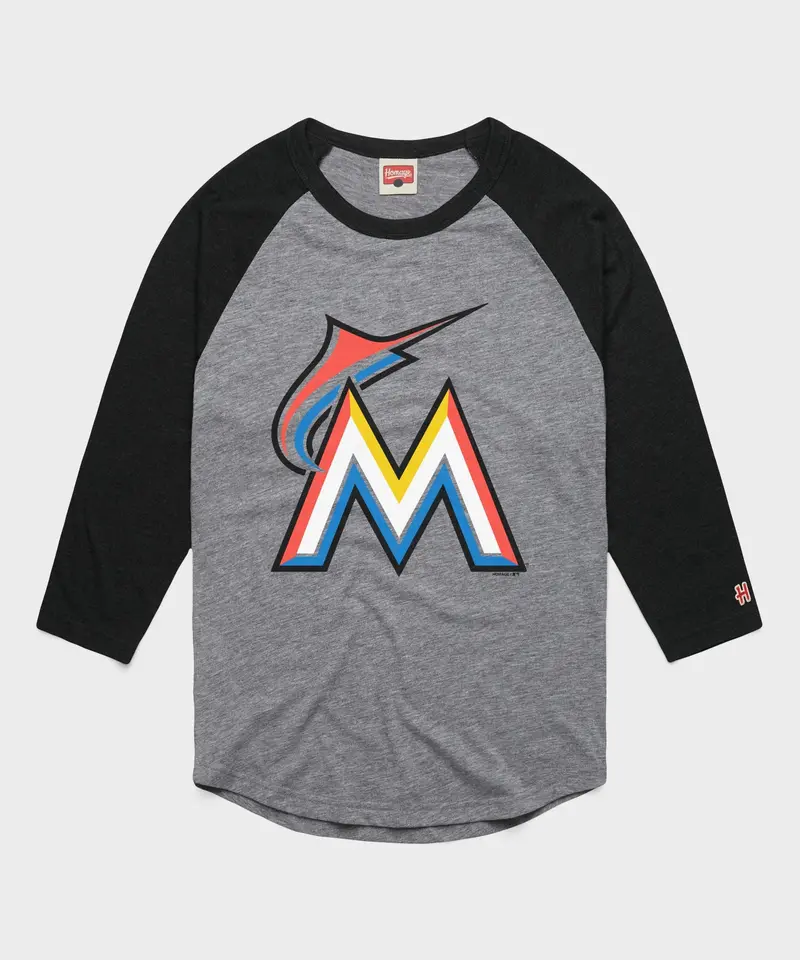 Miami Marlins '17 Raglan 1