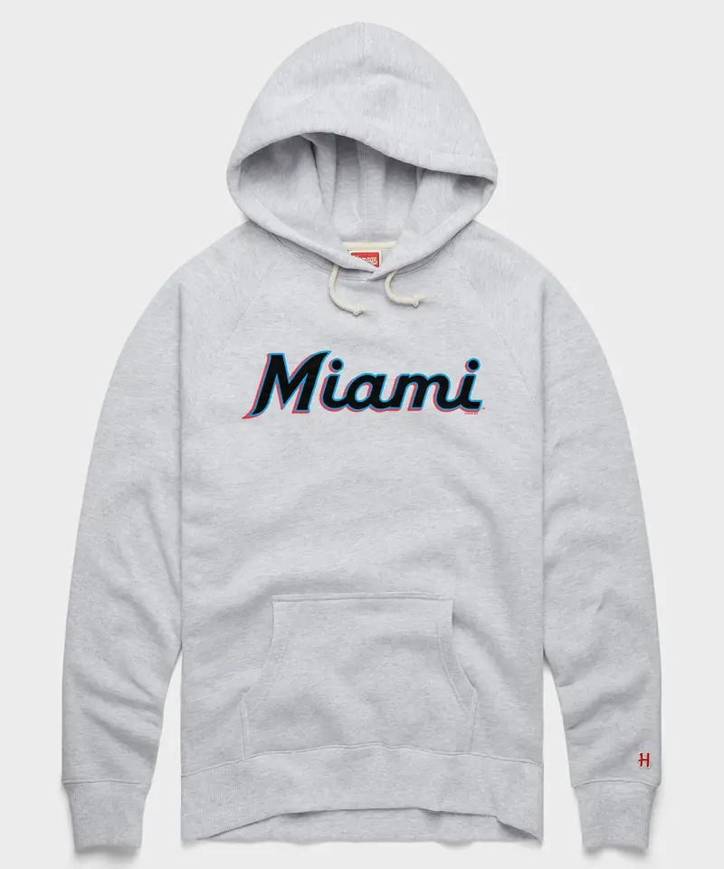 Miami Marlins Jersey Logo '19 Hoodie 1