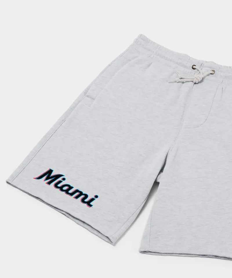 Miami Marlins Jersey Logo '19 Sweat Shorts 2