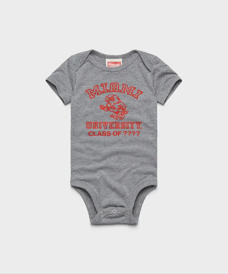 Miami University Class Of ???? Baby One Piece 1