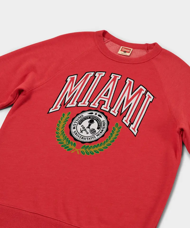 Miami University Crest Crewneck 2