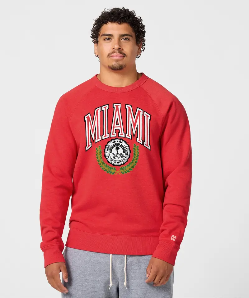 Miami University Crest Crewneck 3