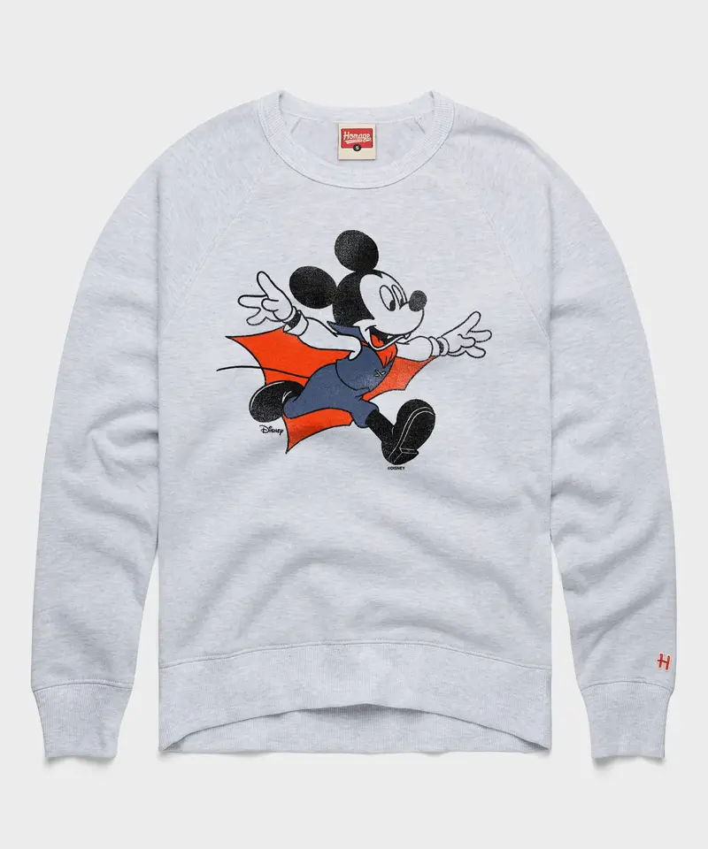 Mickey Mouse Halloween Vampire Crewneck 1