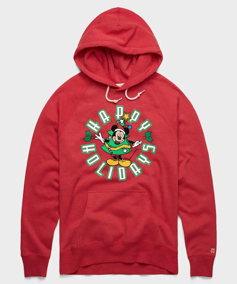 Mickey Mouse Happy Holidays Hoodie 1