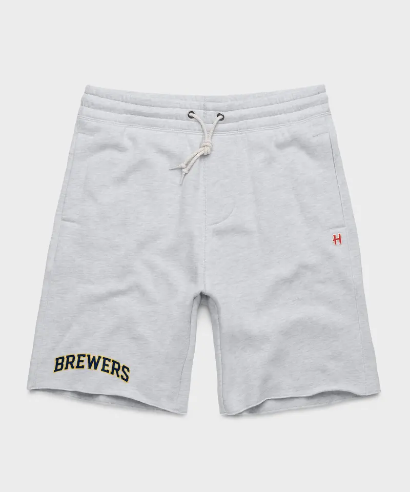 Milwaukee Brewers Jersey Logo '20 Sweat Shorts 1