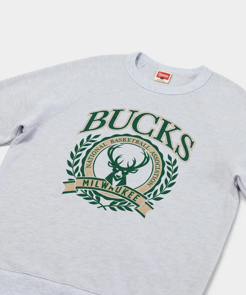 Milwaukee Bucks Crest Crewneck 2