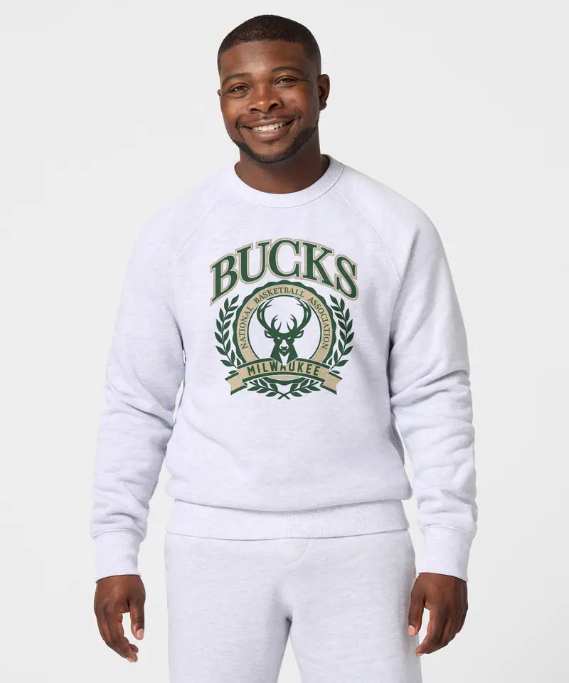 Milwaukee Bucks Crest Crewneck 3