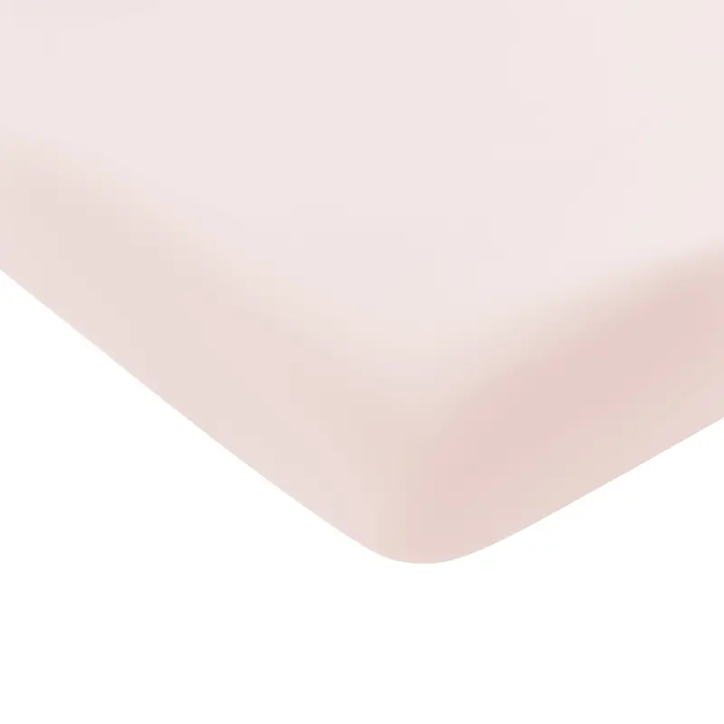 Mini Crib Sheet In Blush 1