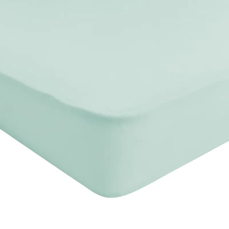 Mini Crib Sheet In Sage 1