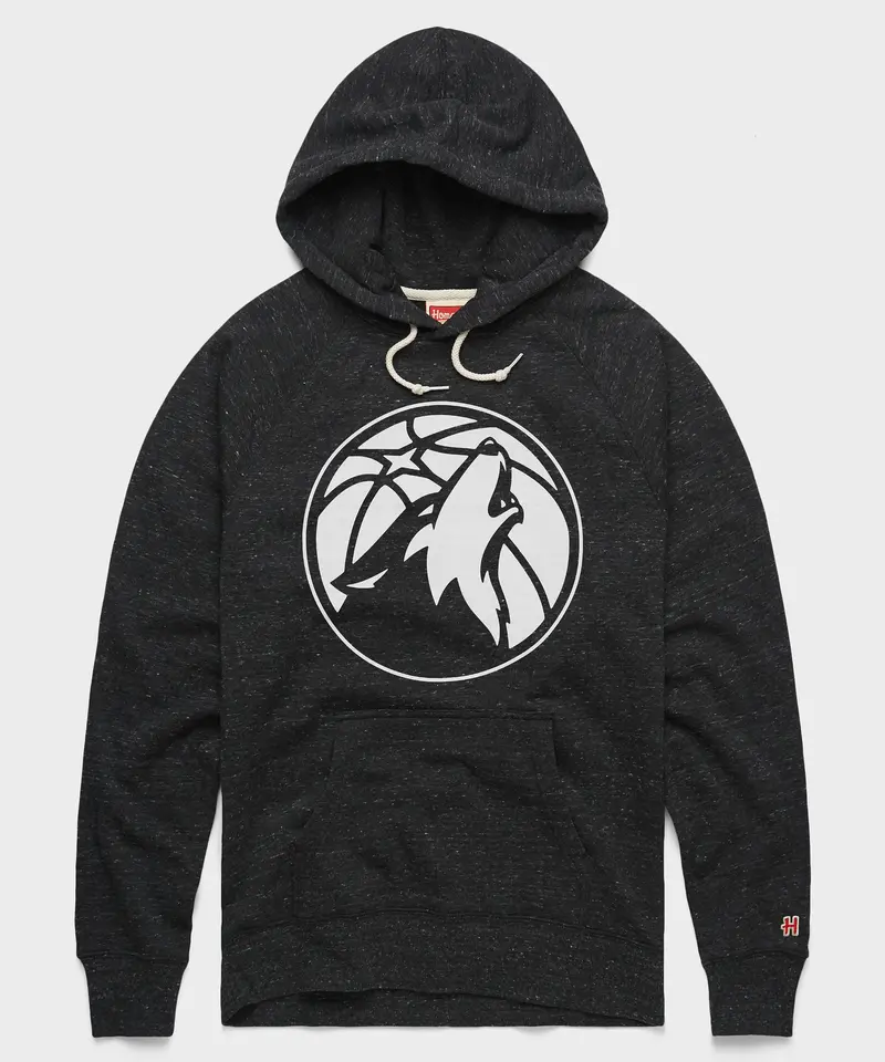 Minnesota Timberwolves Blacktop Logo Hoodie 1