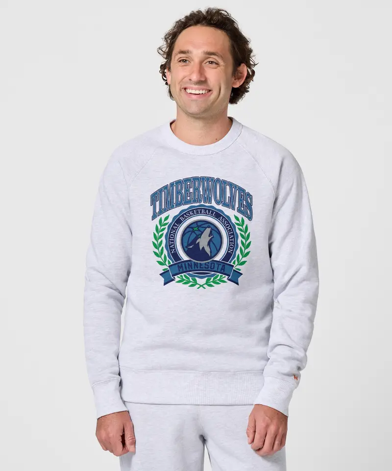 Minnesota Timberwolves Crest Crewneck 3
