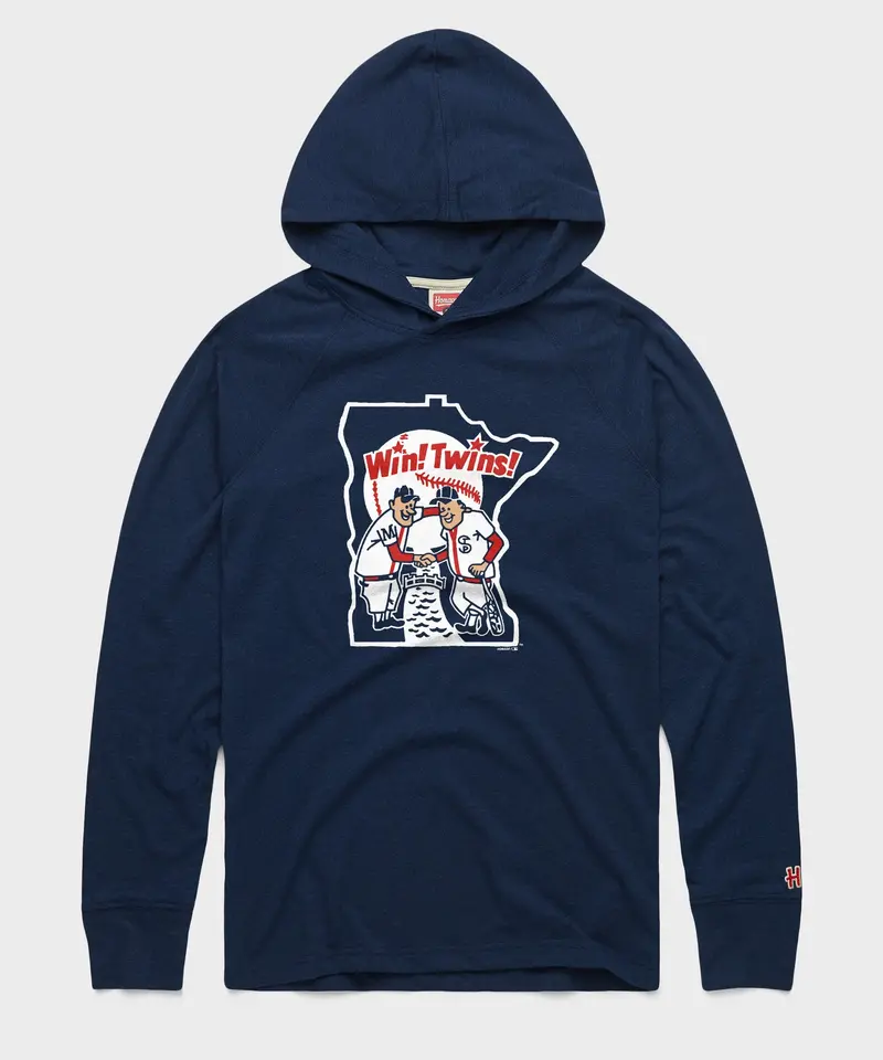 Minnesota Twins '76 Lightweight Hoodie 1