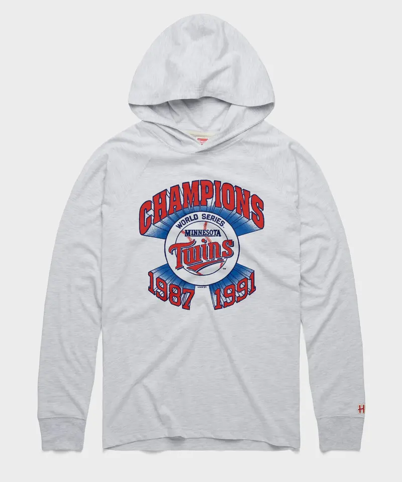 Minnesota Twins World Series Champs Lightweight Hoodie 1