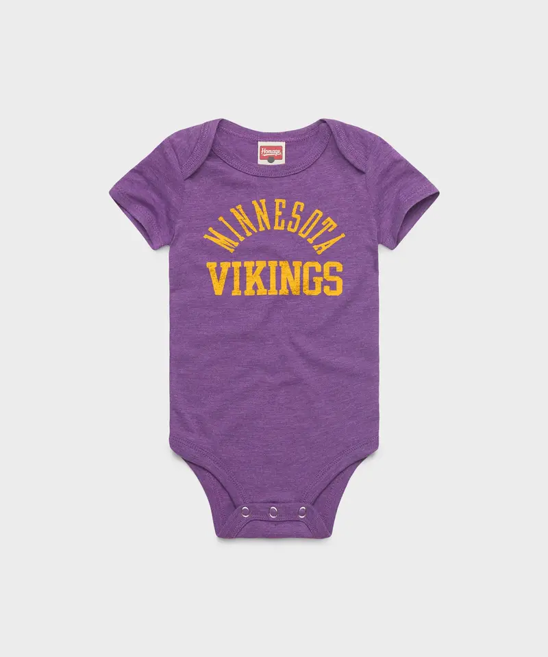 Minnesota Vikings Classic Baby One Piece 1