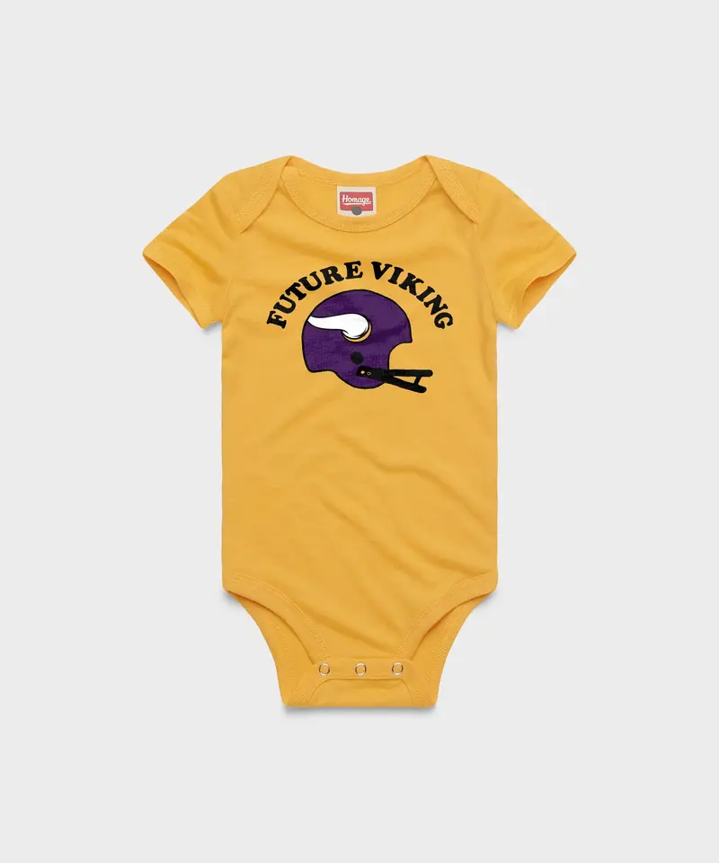 Minnesota Vikings Future Viking Baby One Piece 1