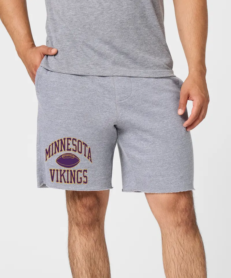 Minnesota Vikings Gridiron Sweat Shorts 3