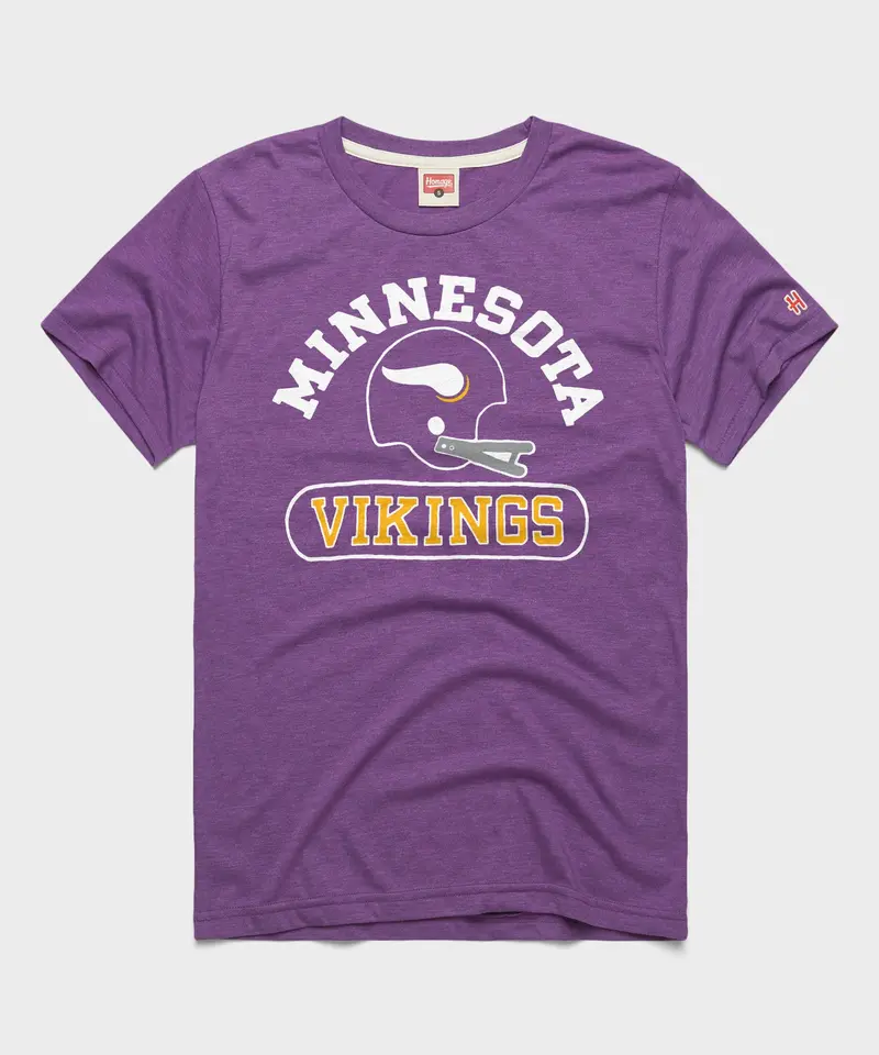 Minnesota Vikings Throwback Helmet 1