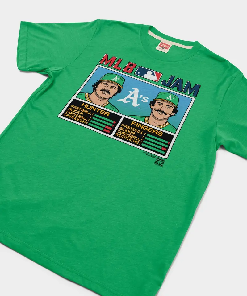Mlb Jam Athletics Hunter And Fingers 2