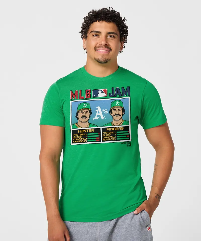 Mlb Jam Athletics Hunter And Fingers 3