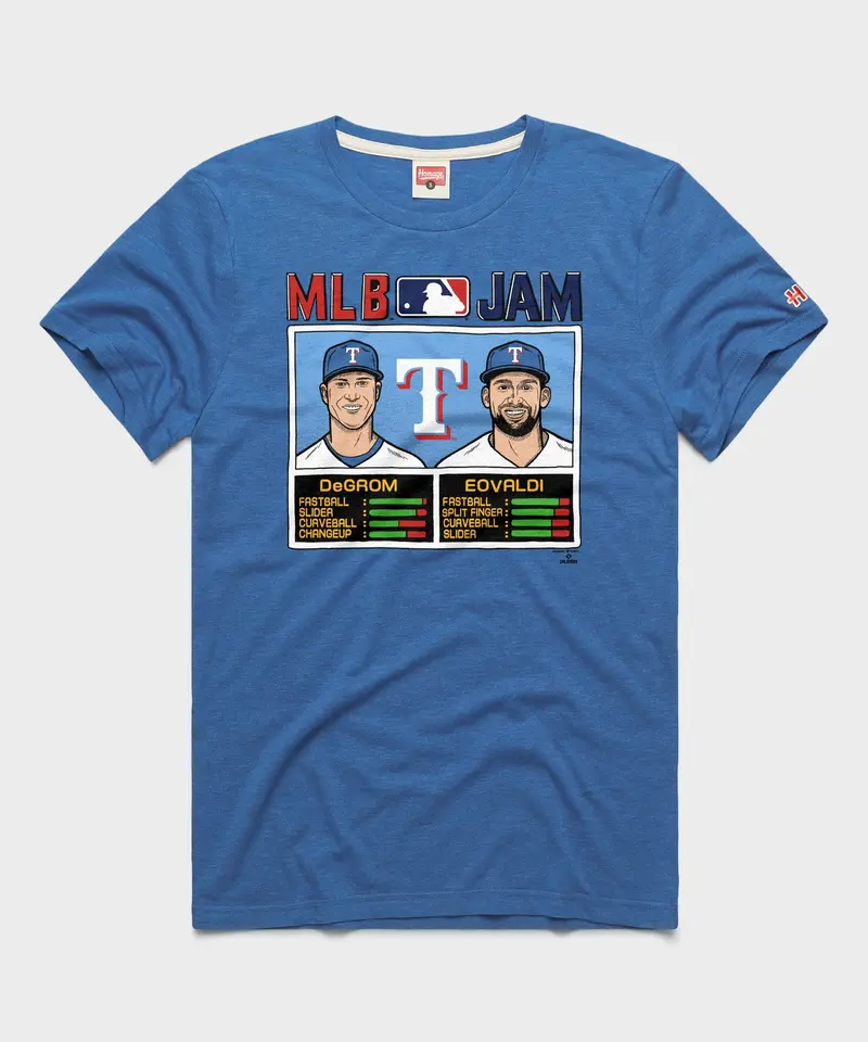 Mlb Jam Rangers Degrom And Eovaldi 1