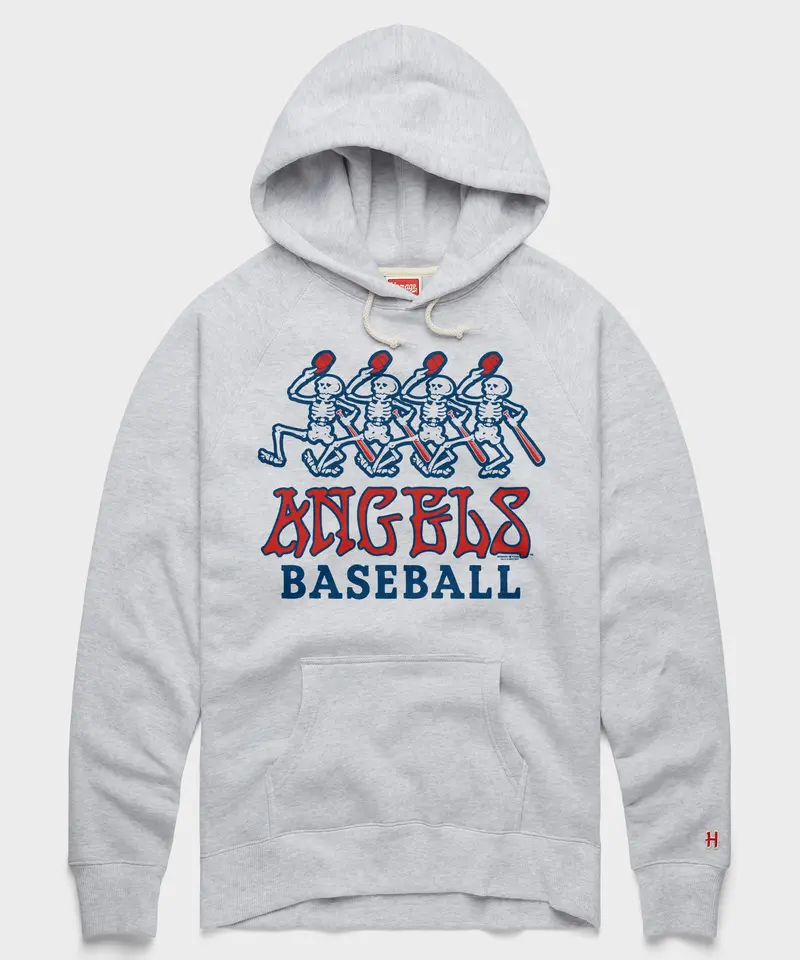 Mlb X Grateful Dead X Angels Hoodie 1