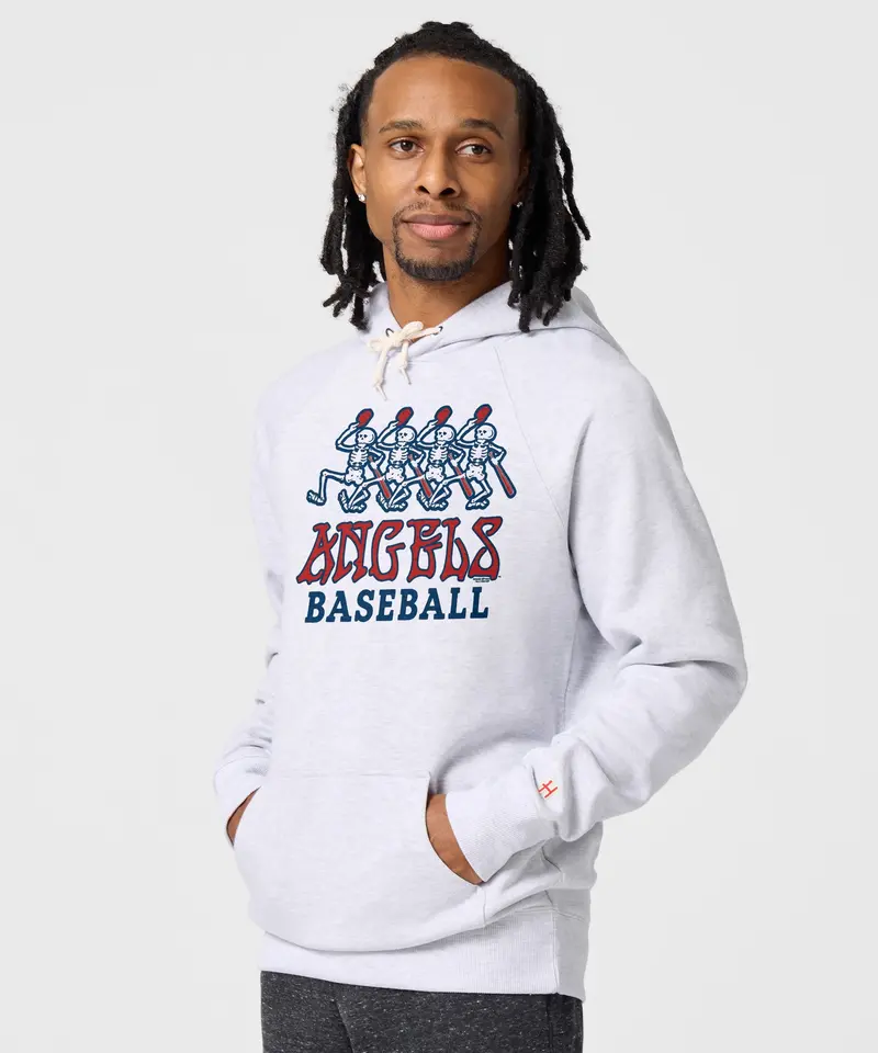 Mlb X Grateful Dead X Angels Hoodie 3
