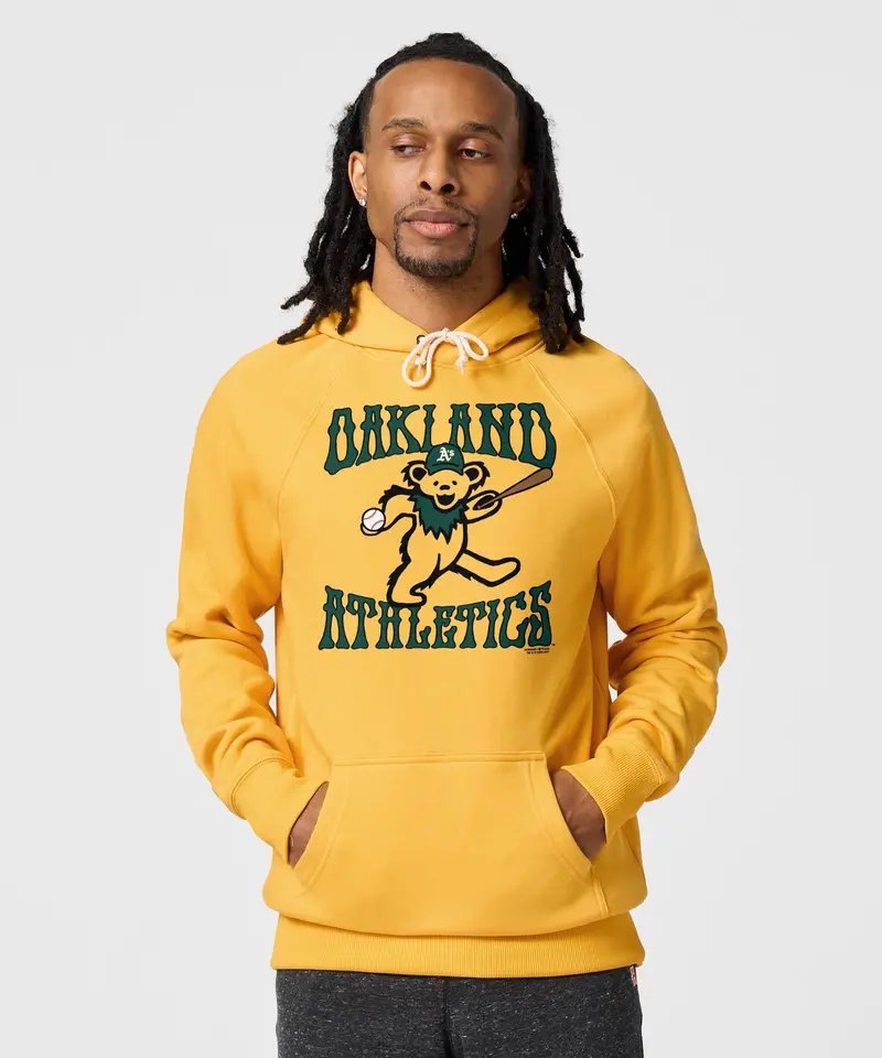 Mlb X Grateful Dead X Athletics Hoodie 3