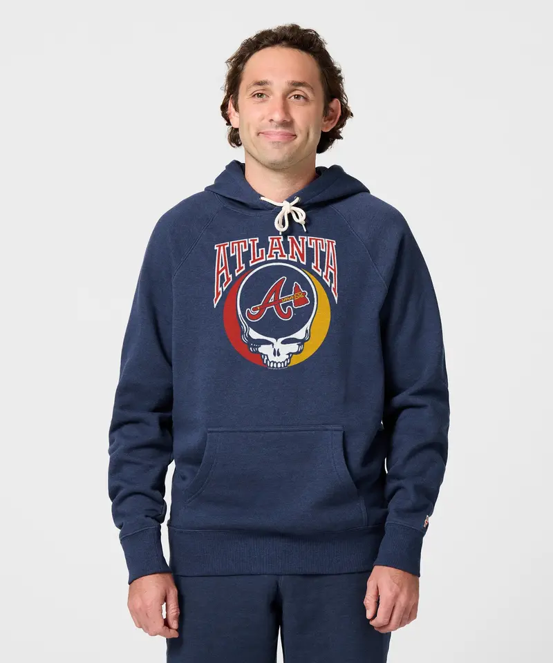 Mlb X Grateful Dead X Braves Hoodie 3