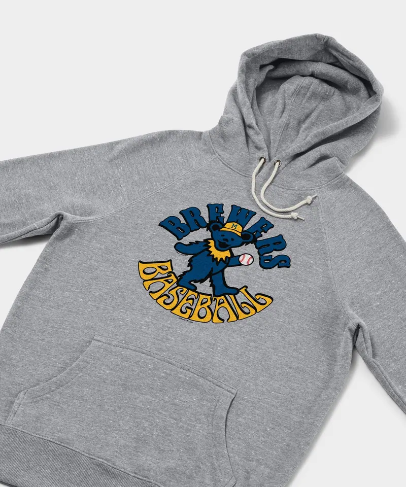 Mlb X Grateful Dead X Brewers Hoodie 2