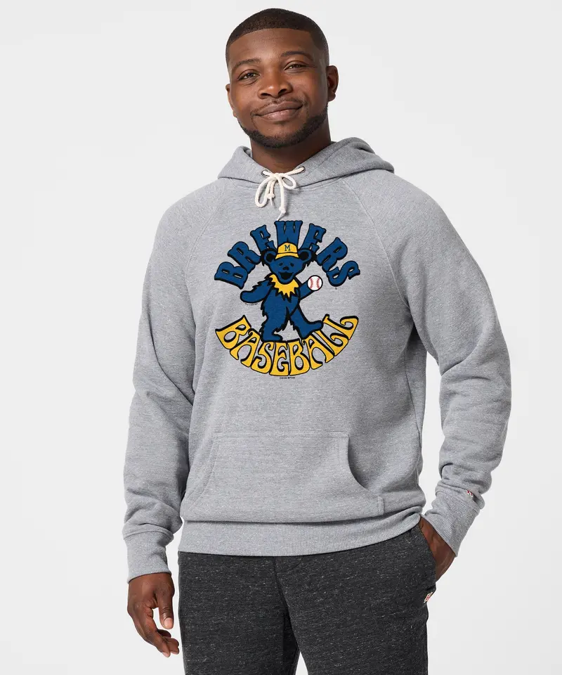 Mlb X Grateful Dead X Brewers Hoodie 3