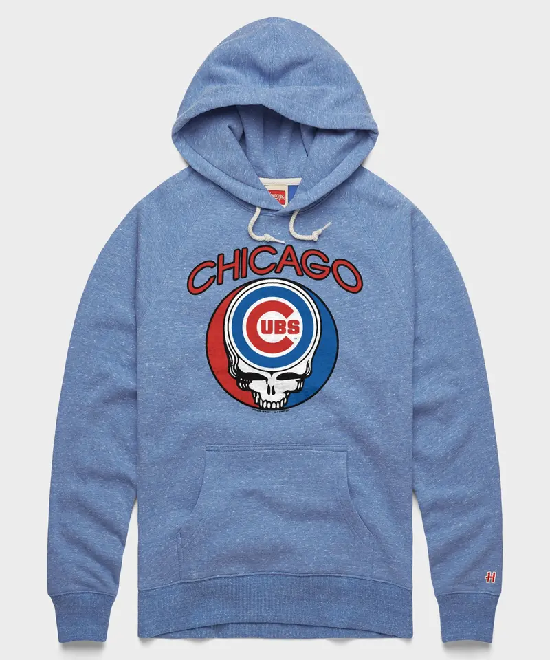 Mlb X Grateful Dead X Cubs Hoodie 1