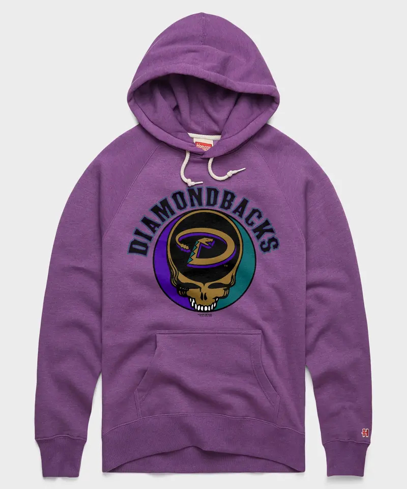 Mlb X Grateful Dead X Diamondbacks Hoodie 1