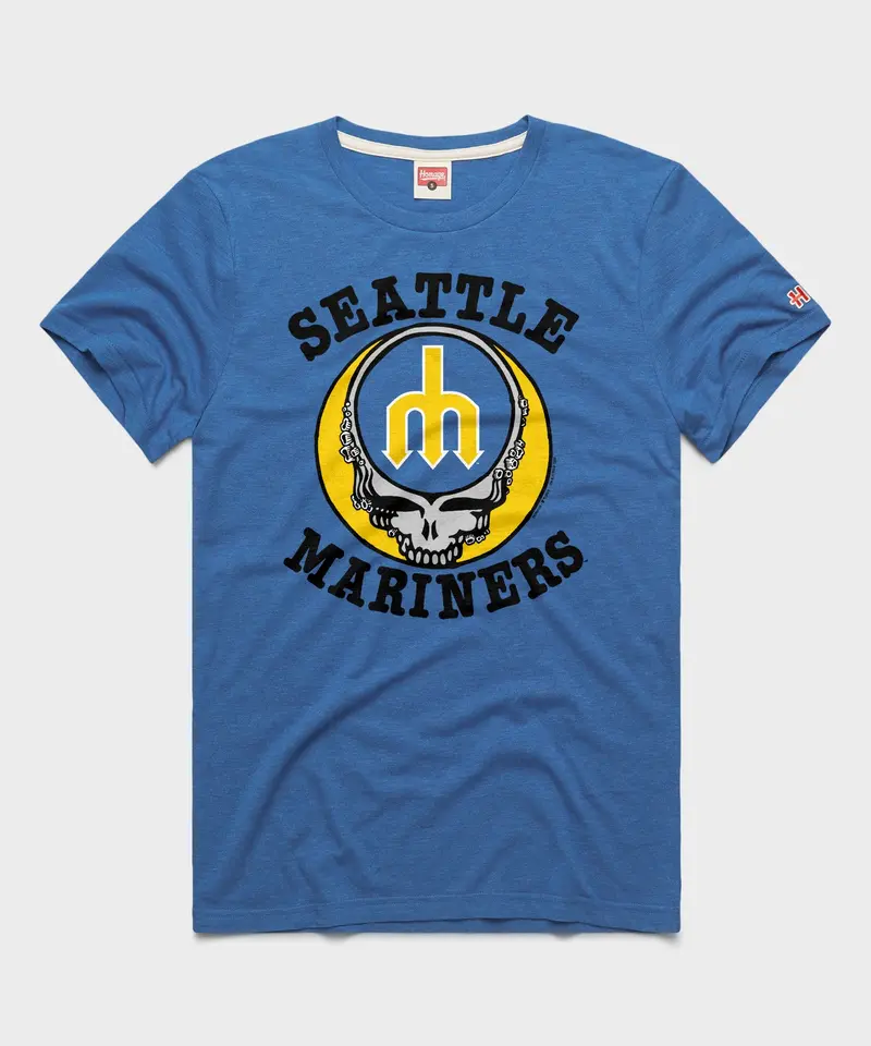 Mlb X Grateful Dead X Mariners Retro Skull 1