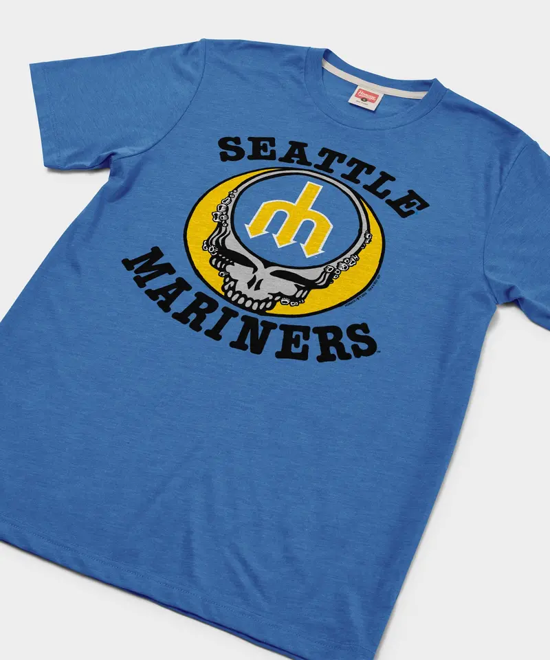 Mlb X Grateful Dead X Mariners Retro Skull 2