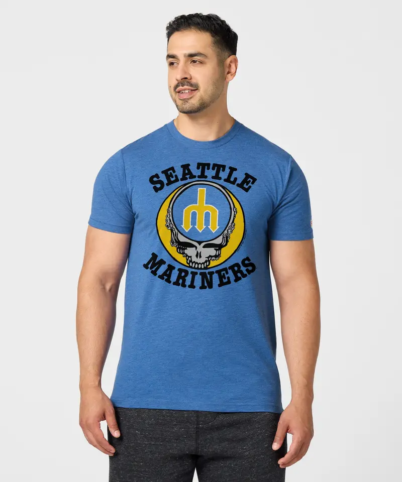 Mlb X Grateful Dead X Mariners Retro Skull 3